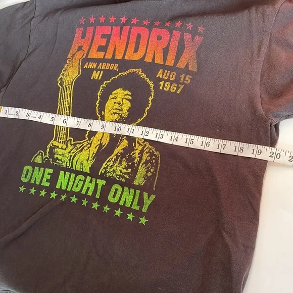 Jamie hendirx one night only hraphic tee shirt - Picture 3 of 4